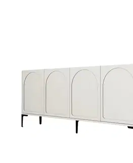 Komody Konzolový stolík Lyon 79 - Cream, Black