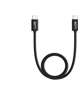 Predlžovacie káble Winner Group - USB kábel USB-C / USB-C 1m čierna WINKABUTYPCC