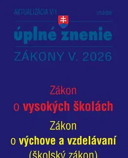 Zákony, zbierky zákonov Aktualizácia V/1 2026 – štátna služba, informačné technológie verejnej správy - Kolektív autorov