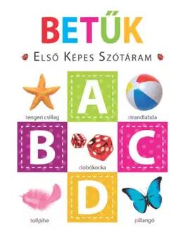 Leporelá, krabičky, puzzle knihy Betűk – Első képes szótáram