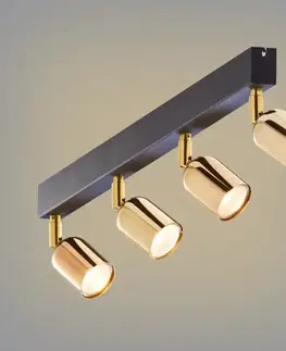 Lampy do obývačky Stropné bodové svietidlo Top Gold 6033 Ls4