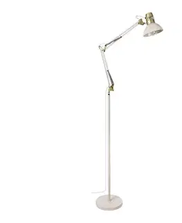 Lampy Rabalux 2197 - Stojacia lampa ARISTEO 1xE27/40W/230V krémová/zlatá 2197