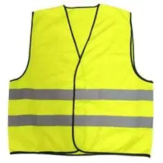 Rybárske bundy a vesty Kinekus Vesta signálna s reflexnými pruhmi  ŽLTÁ