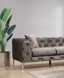 Pohovky a gauče Trojmiestna pohovka Como 3 Seater - Anthracite