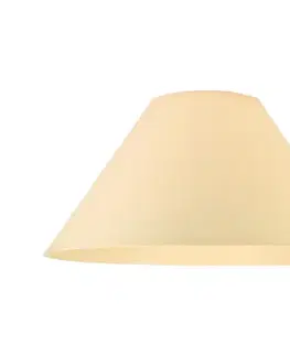 Predlžovacie káble  Náhradné tienidlo k stolnej lampe E14 21x11 cm žltá 5907687449922