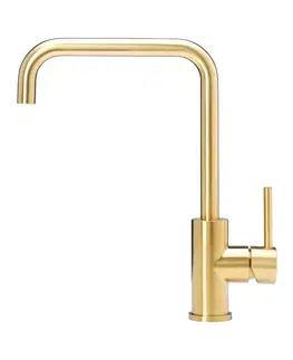 Kuchynské drezy Reginox Reginox - Drezová batéria CRYSTAL GOLD, kartáčovaný nikel-zlato R30530