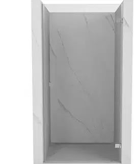 Sprchovacie kúty MEXEN/S - Lunar-B sprchové dvere krídlové pravé 80, transparent, chróm 832-080-000-01-00-P