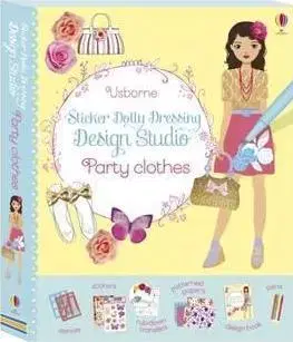 V cudzom jazyku Sticker Dolly Dressing Design Studio Party Clothes - Fiona Watt,Stella Baggott