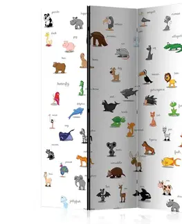 Paravány Paraván animals (for children) Dekorhome