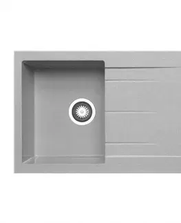 Granitové drezy Drez Kreta 790X500 šedá
