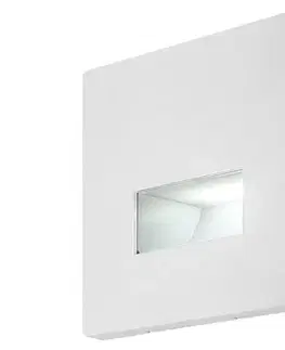 LED osvetlenie Rabalux 77196 - LED schodiskové svietidlo LUNCA LED/1W/230V 3000/4500/6500K biela 77196