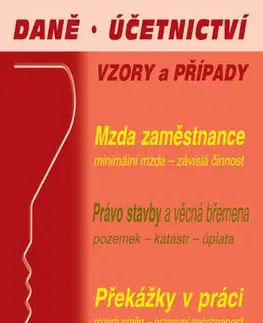 Dane, účtovníctvo Daně a účetnictví bez chyb, pokut a penále č. 3-4 / 2024 - Mzda zaměstnance
