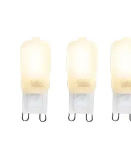 LED osvetlenie Sada 3 LED žiaroviek G9 CUTE PC 2W 200lm 2700K