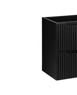 Kúpeľňový nábytok Comad Nova Black skrinka 50x39x57 cm čierna NOVA BLACK D2 82-50-2S