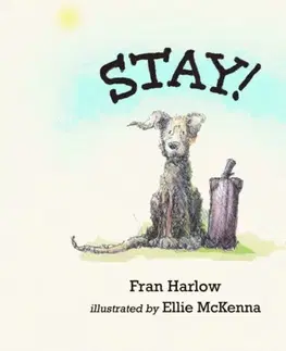 Leporelá, krabičky, puzzle knihy Stay! - Fran Harlow