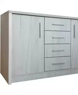 Komody do spálne Komoda Genewa II dub craft
