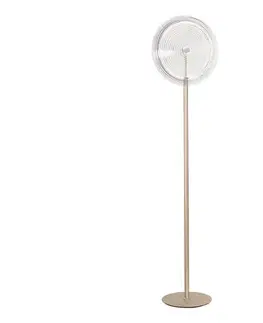 Lampy Ondaluce - stmievateľná stojaca lampa JOKEY LED/15W/230V, 170 cm, zlatá/priehľadná PT.JOKEY/TRASP
