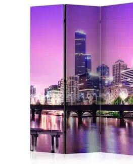Paravány Paraván Purple Melbourne Dekorhome
