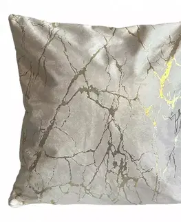 Dekoračné obliečky Obliečka na vankúš Justi RQ-212 40x40 cm biela