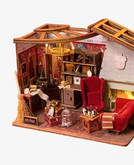 3D puzzle PUREMIND INC. Harry Potter Kreatívny set - Chrabromilská klubovňa