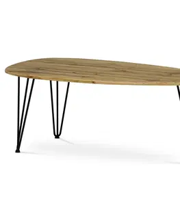 Konferenčné stolíky Odkladací stolík 120 x 67 cm, divoký dub