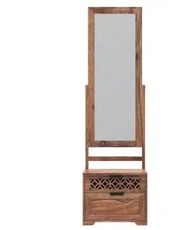 Zrkadlá Toaletný stolík so zrkadlom Mira 50x175x40 indický masív palisander