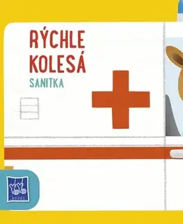 Leporelá, krabičky, puzzle knihy Rýchle kolesá: Sanitka