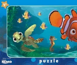 Do 49 dielikov Dino Toys Puzzle Nemo a korytnačka 15 Dino