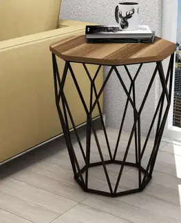 Konferenčné stolíky Príručný stolík / Odkladací stolík Sofya - Walnut
