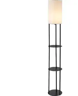 Lampy Rabalux 74106 - Stojacia lampa BRONN 1xE27/40W/230V čierna 74106