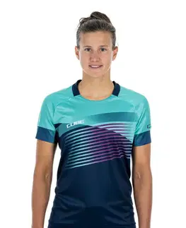 Cyklistické dresy Cube Teamline Round Neck Jersey W Veľkosť: L