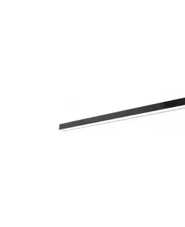 Svietidlá  LED stropné prisadené závesné svietidlo KOLINE LED/40W/230V 3000/4000/6500K 120cm čierna 004836