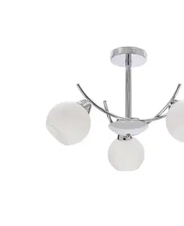 Svietidlá  Luster na tyči AMOS 3xE27/40W/230V lesklý chróm 33-34991