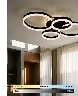 Svietidlá BRILAGI - LED stmievateľné stropné svietidlo ORBITS LED/49W/230V 3000-6000K + DO BRXL35111/S-49W/CR