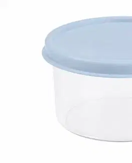 Dózy na potraviny MAKRO - Dóza s vrchnákom okrúhla 650ml, 12x8,5cm