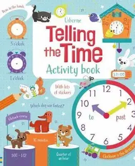 V cudzom jazyku Telling the Time Activity Book - Bryan Lara,Luana Rinaldo