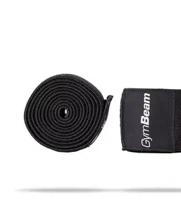 Bandáže na cvičenie GymBeam Bandáže na kolená FIRM black  2.5 m