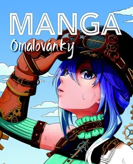 Maľovanky pre dospelých Manga omalovánky - Martina Zelená