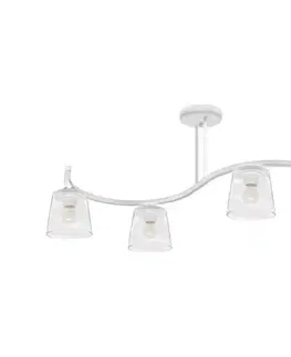 Svietidlá  Prisadený luster LUCEA 4xE27/15W/230V biela W-8020/4 WT+TR