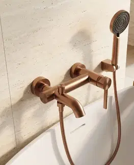 Kúpeľňové batérie REA - Vaňová batéria Foster Brush Copper REA-B6355