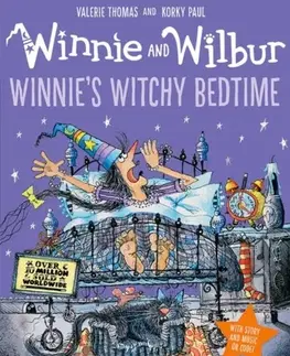 Leporelá, krabičky, puzzle knihy Winnie & Wilbur: Winnie's Witchy Bedtime PB & Audio - Valerie Thomas