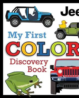 Leporelá, krabičky, puzzle knihy Jeep® My First Colors Discovery Book - Logan Powell
