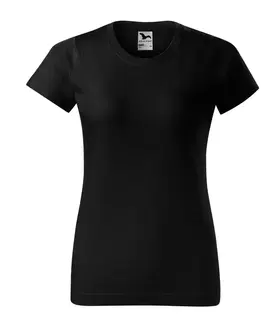 Pánske tričká MALFINI Dámske tričko - Basic Free čierne XXXL