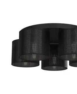 Svietidlá  Luster prisadený LOFT SHADE 5xE27/60W/230V čierna 5235