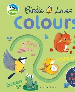 Leporelá, krabičky, puzzle knihy RSPB Birdie Loves Colours - RSPB