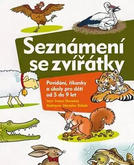 Príprava do školy, pracovné zošity Seznámení se zvířátky - Ivana Novotná