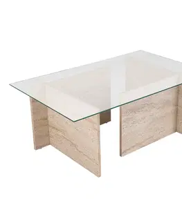 Konferenčné stolíky Konferenčný stolík Vetrino Travertine