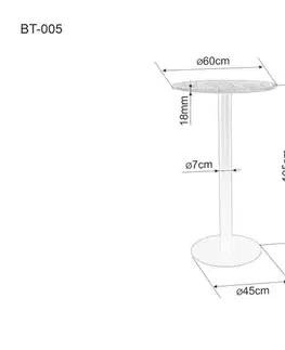 Kuchynské linky Stôl Barowy BT005