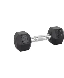Činky Šesťhranná činka inSPORTline Hexsteel 6 kg