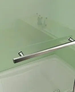 Sprchové dvere H K - Vaňová zástena s pevnou stenou V2 100 cm, číre sklo SE-V2 100